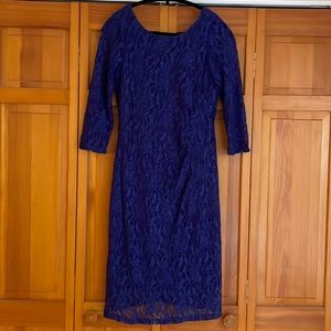COPY - Navy Blue Lace Dress